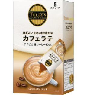 タリーズスティックカフェラテ <br>5本