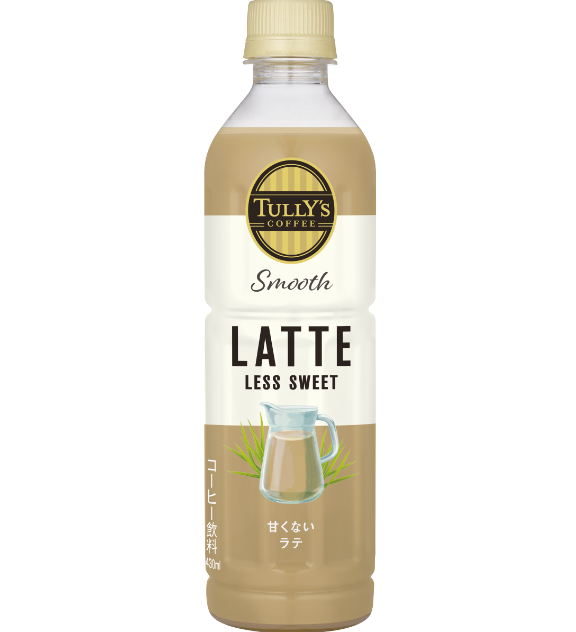 PET Smooth <br>LATTE LESS SWEET 430ml