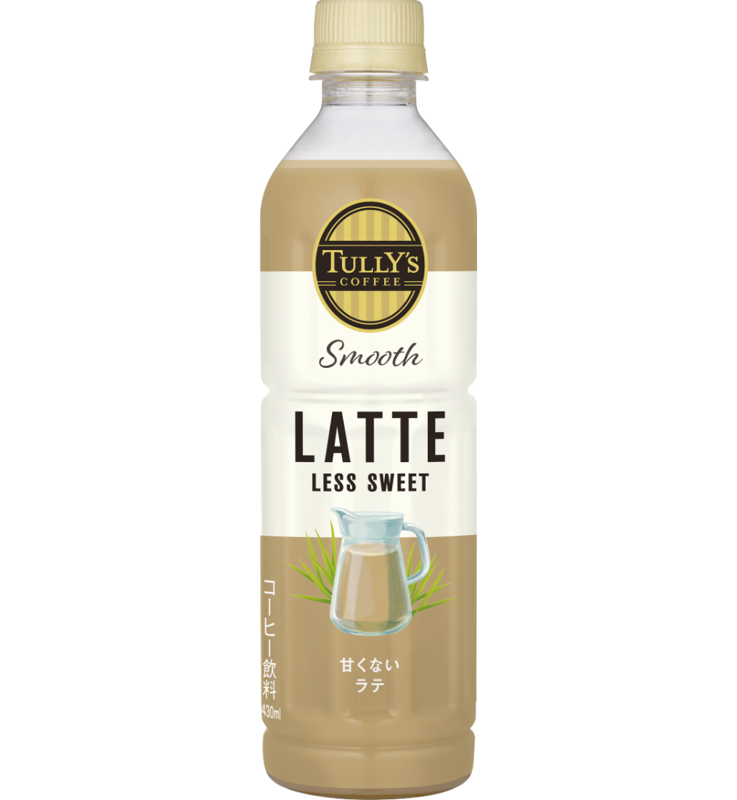 PET Smooth <br>LATTE LESS SWEET 430ml