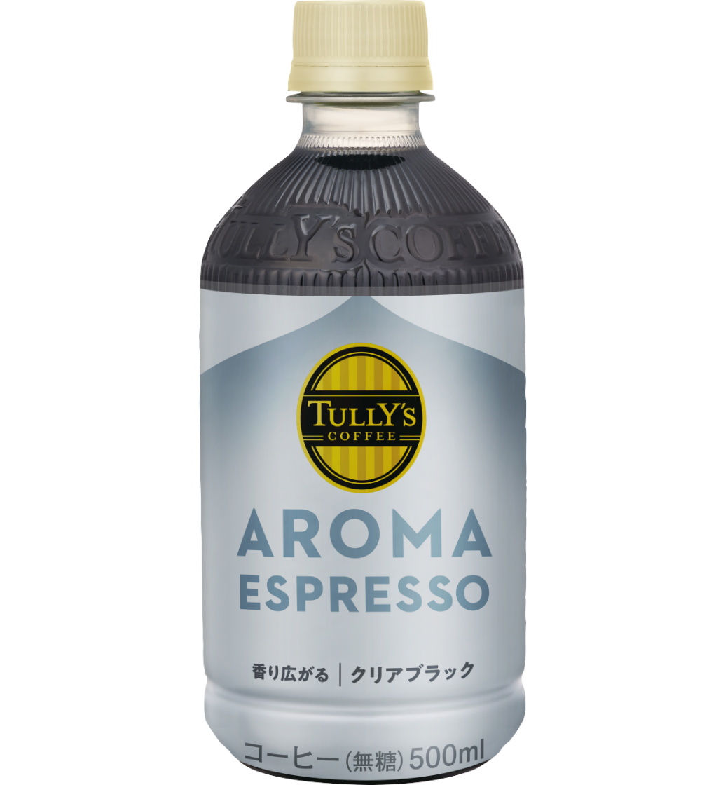 PET AROMA ESPRESSO <br>クリアブラック500ml