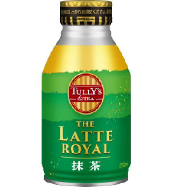 ボトル缶 THE LATTE ROYAL <br>抹茶260ml